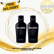 Bulldog London Dry Gin 700ml (Bundle of 2)