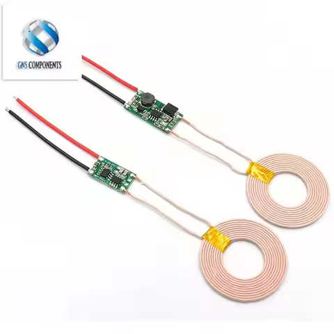 10pcs 5v 1A/5V 2A Wireless Charger Module Large Current Wireless Power Supply Module Transmitter Rec