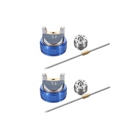 H887 Car Auto Paint Spray Gun Accessory 1.4MM 1.7MM Nozzles&Needles&Flow Caps Kit