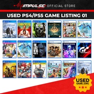 GW Branch Listing 1 - SONY USED PlayStation 4 PS4 - Call of Duty/Assassin's Creed/Tom Clancy's/Battl