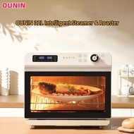 【In stock】Ounin OUNIN Steaming Oven All-in-One Machine 32L Air Fryer Oven Baking Small Desktop Steam Household Electric Oven full automatic Roaster Electric fryer Smart Fryer OvenV