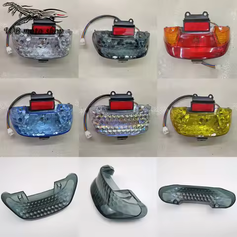 For Honda Dio Dio50 AF27 AF28 Motorcycle Scooter Rear Taillight Assembly Kit stoplight cornering lam