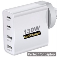 ♥️⭐GaN USB C Charger 130W (100W + 30W) perfect for MacBook Air and MacBook Pro and other laptops and
