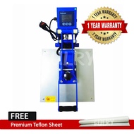 Heat Press Machine Blue Silver 38x38cm