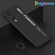 Jingsanc For Honor 70 5G Phone Case [Free Lanyard] Luxury Matte Borderless Ultra-Thin Plastic Cover Shockproof Protective Back Casing