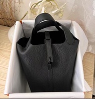 3/12 香港現貨｜🎠Hermes Picotin 18cm😍🖤So Black 全黑 黑色扣 限量版 超級特別🥰🔥難得現貨 錯過左一定後悔🤐
