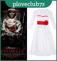 Annabelle Horror Doll in White Dress - Perfect for Halloween Events
