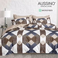 Aussino Relax Pazo Comforter Bedsheet Full Set 100% Microfiber with fitted sheet , pillow case and b