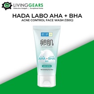 HADA LABO AHA+BHA Acne Control Face Wash 130G