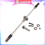Moon AYAMOO เพลาขับสะพานเหล็กด้านหลัง1:12อุปกรณ์เสริมความทนทานสำหรับ MN82 MN98V2 MN78
