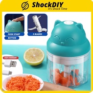 Meat Grinder Mini Chopper Mini Blender Chopper Blender Mini Food Processor Mini Blender Pengisar Baw