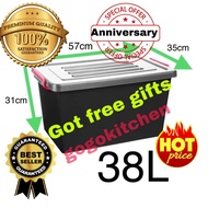 Century 7886 Storage Box 38 Litres without wheel - with good quality