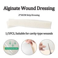 Medical Alginate Strip Wound Dressing Pressure Ulcer Patch Sterile Cavity Wound Dressing Thin Healin