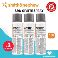 S&N OPSITE Spray 100ml - 3 Bottles Bundle, Smith and Nephew Opsite Spray Smith & Nephew Opsite