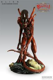 現貨Sideshow BenToy Alien Warrior 紅棕色戰鬥異形全身雕像(竹谷隆之設計)SC-9120