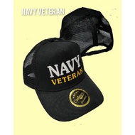 Topi sulam Navy Veteran..cap navy