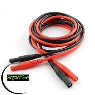 MARITA1 1/2pcs Meter Test Lead Extension, CATII 1000V /32A Max Silicone Male-to-Female Banana Plug, 