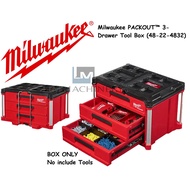 Milwaukee PACKOUT™ 3-Drawer Tool Box (48-22-8443)