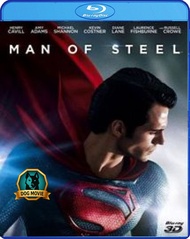 แผ่น Blu-ray ซาวด์แทร็กไทย หนัง Man of Steel (2013) บุรุษเหล็ก ซูเปอร์แมน 3D Movie Blu-ray