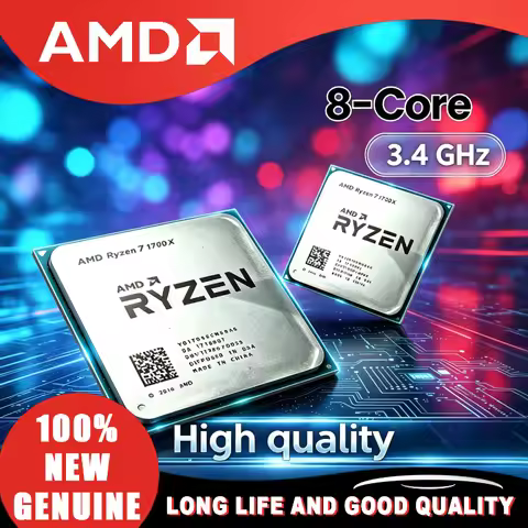 AMD Ryzen 7 1700X Socket AM4 3.4 GHz Eight-Core YD170XBCM88AE CPU Processor AMD R7 1700X