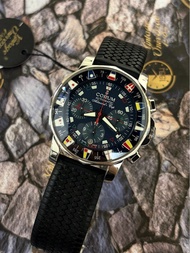 🌈🌈新返貨啦🌈🌈Corum 崑崙 Admiral’s 44 限量版999隻🥳985.633.20原裝藍面海軍上將杯💙全鋼44mm自動半透底機芯原摺扣 淨錶👍🏻VU2614(廣華街店）