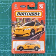matchbox Model ford mustang mach E Yellow