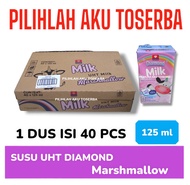 Susu DIAMOND UHT Marshmallow MINI 125 ml - ( HARGA 1 DUS ISI 40 )