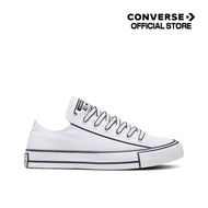 CONVERSE รองเท้าผ้าใบ CTAS OUTLINE SKETCH OX WHITE WOMEN (A03528C) A03528CF_U3WTXX