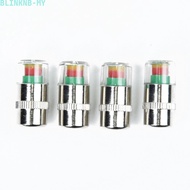 Auto Valve Tyre Cap Dust Monitor Pressure 38-32-36 PSI Stainless Steel Sensor