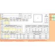 Pile Eccentricity Check Analysis Excel Spreadsheet