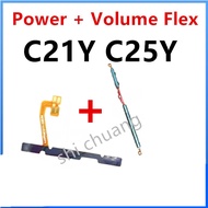 Power button For Realme C21Y C25Y ON OFF Volume button flex