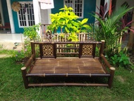 Bale Bambu Hitam Motif Batik