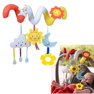Soft Animal Hanging Bed Safety Seat Plush Doll Mobiles Puppet Baby Bed Cute Toy