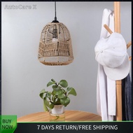 AUTOCARE X for Bedroom Pendant Light Light Shade Ceiling Handcraft Lamp Shade Rattan Chinese Style