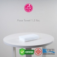 Handkerchief White Towel Face 12"x12" (Size 31x31 cm.) Single Hair Double 1.5 Pounds