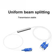 FTTH 1x2 Fiber Optic Splitter PLC SC UPC/APC Single mode Fiber Optical PLC Splitter