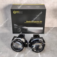 Projector BiLed Beebot G6 Mk2, 3inch Hi-Low 55-65W, Flat Cut Off