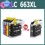 LC 663 หมึก LC663 LC-663 สีดำ LC663 XL LC 663XL LC 663 XL ตลับหมึกสำหรับ Brother MFC-J2320 MFC-J2720