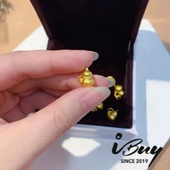 IBUY 999 Gold Golden Gourd (S) Pendant (1pc) 24K (999)足金999 金葫芦 (S)