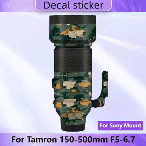 For Tamron 150-500mm F5-6.7 Di III VC VXD(For Sony Mount) Lens Sticker Protective Skin Decal Anti-Sc