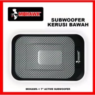 MOHAWK Car Audio MOHAWK-1 SERIES 7 inch Active Subwoofer, 1200W - 21M1-7AS