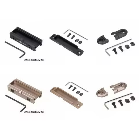 CLOUD DEFENSIVE 20mm Picatinny Rail Mount For Surefire M600 M300 Scout Light ST07 Pressure Pad Switc