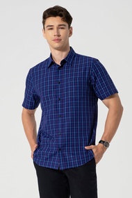 Áo Sơ Mi Nam Tay Ngắn Form Ôm thời thượng lịch lãm chỉn chu John Henry - WS25FH68C-SDBB