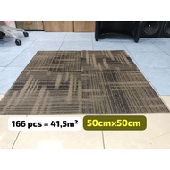 Brown Tile Carpet 50cm x 50cm