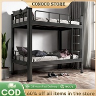🔥 𝟮-𝗗𝗮𝘆 𝗗𝗲𝗹𝗶𝘃𝗲𝗿𝘆 Double Decker Bed Frame Bunk Bed Katil Besi Katil 2 Tingkat Katil Asrama Heavy Duty