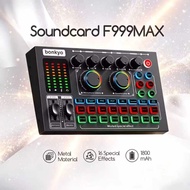 Hi-Net&Bonkyo F999MAX/F999X/F999NEO sound card live broadcast equipment full set Bluetooth live sou