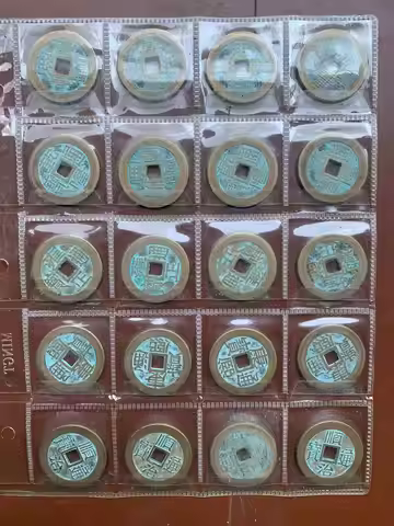 Rare old Chinese copper coin,copper money,Five emperor money, 20 pieces/pack,free shipping