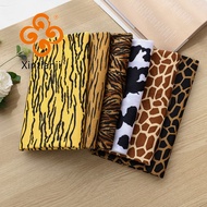 Leopard Print Plush Fabric for DIY Pet Clothes & Toys - 50x145cm TJ1226