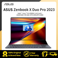 ASUS Zenbook X Duo Pro 2023/ASUS Zenbook Pro 14 Duo/Zenbook Laptop/ASUS Laptop/ASUS i9-13900H 14.5 inch 2.8K OLED dual touch screen ASUS Touch Screen Laptop 华硕灵耀X 双屏Pro