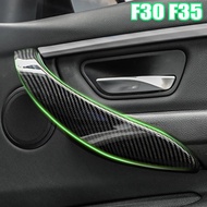 Interior Inner Door Pull Handle Outer Sticker For BMW 3 4 Series F30 F80 F31 F32 F33 2013-2018